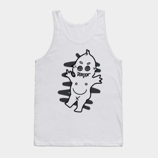 hehe lines Tank Top